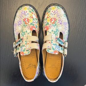 Floral Dr. Martens Mary Jane’s